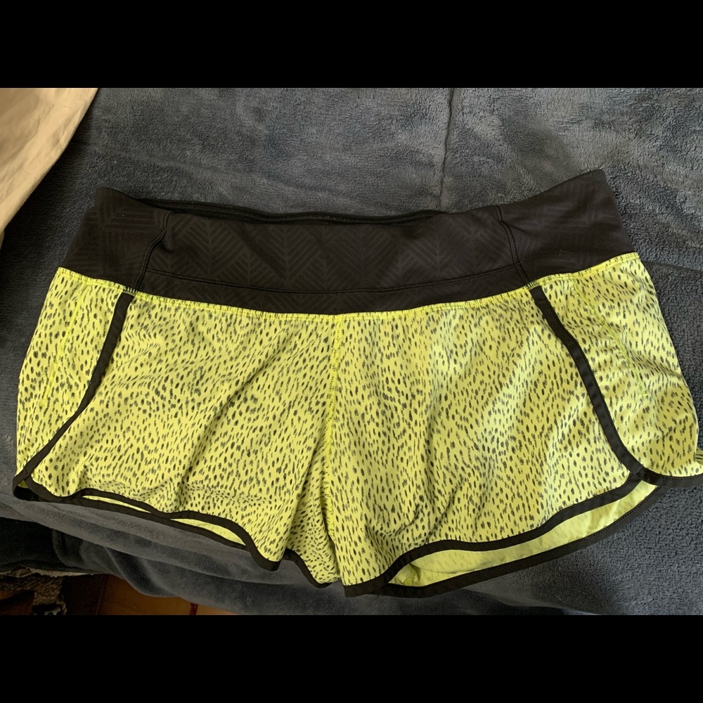 Lululemon Athletica running shorts